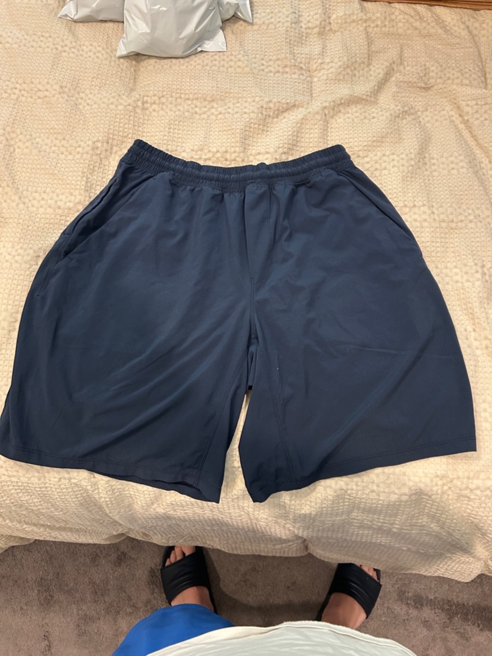 Lululemon Pace Breaker Shorts 7” Linerless Navy